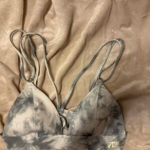 PINK brand marble bralette size small